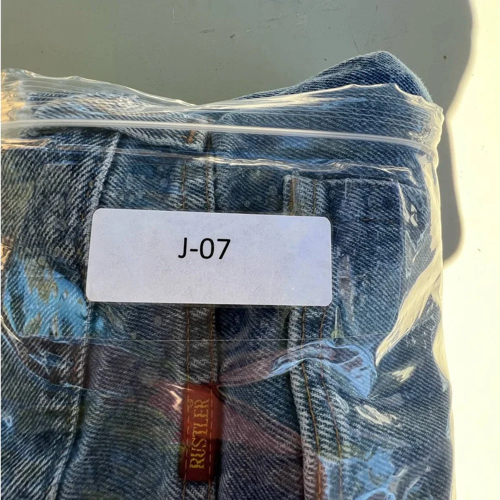 Rustler Men's‎ 46x32 Medium Wash Denim Jeans
